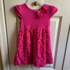 Rare, too! Girls Ruffle Dress